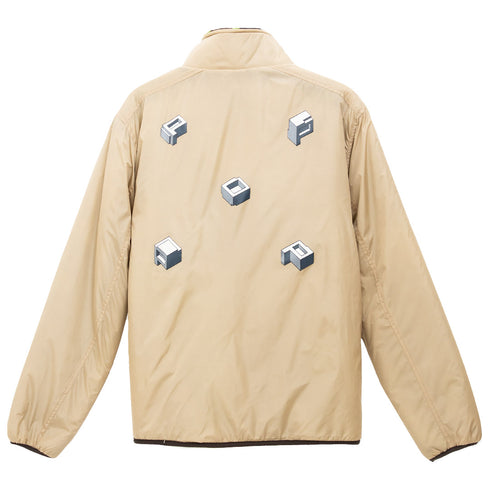 POP Trading Company Adam Reversible Jacket Delta Camo POPAW23_05-008 Degli Uberti